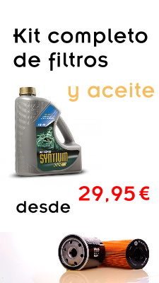 Oferta kits aceite y filtros