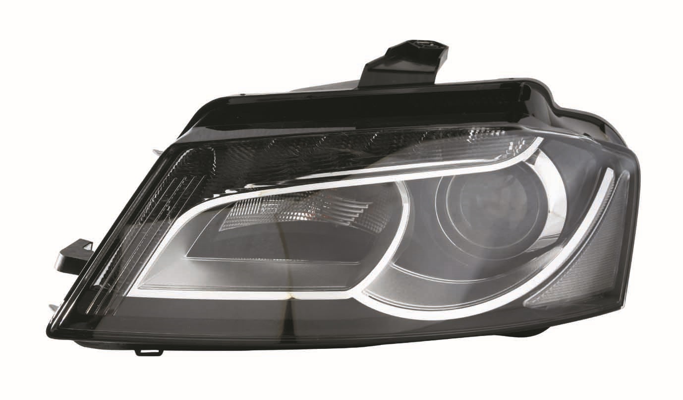FARO XENON/LED IZQUIERDO C/MOTOR NEGRO D3S