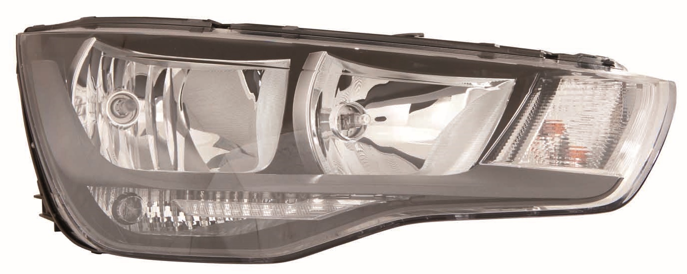 FARO IZQUIERDA ELECT C/MOTOR INT/NEGRO H7/H1