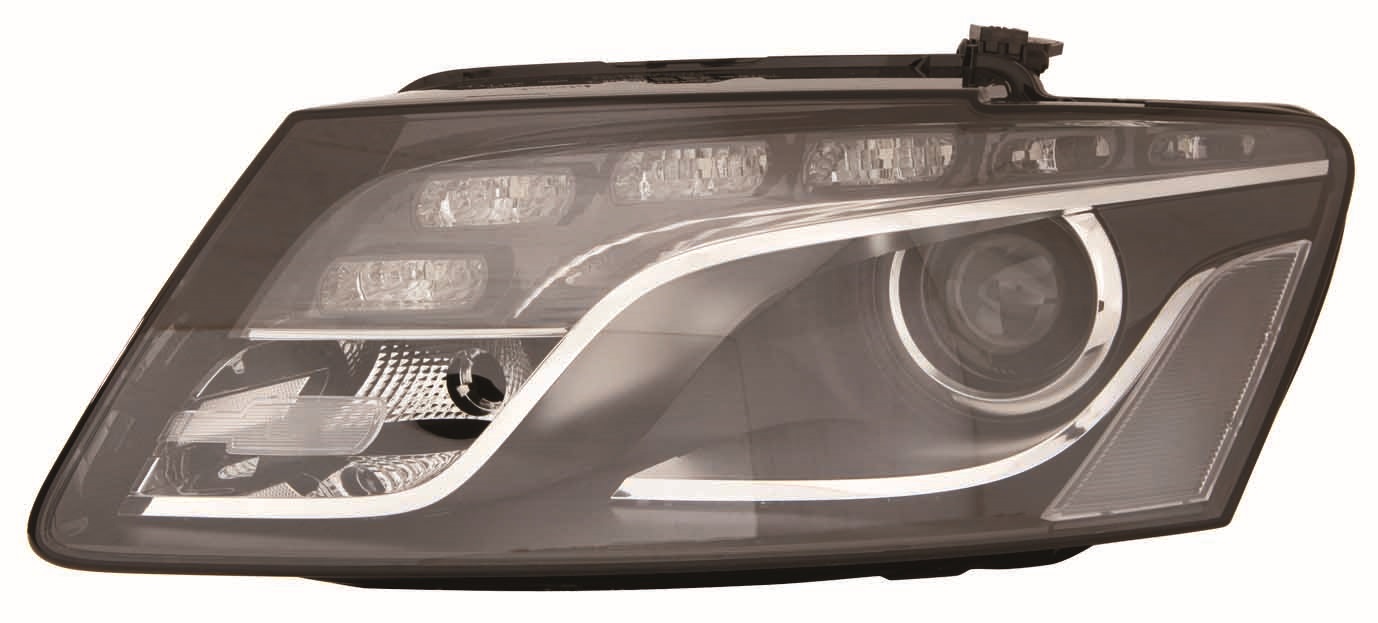 FARO IZQUIERDO ELECTRICO C/MOTOR INTERIOR NEGRO (D3S)