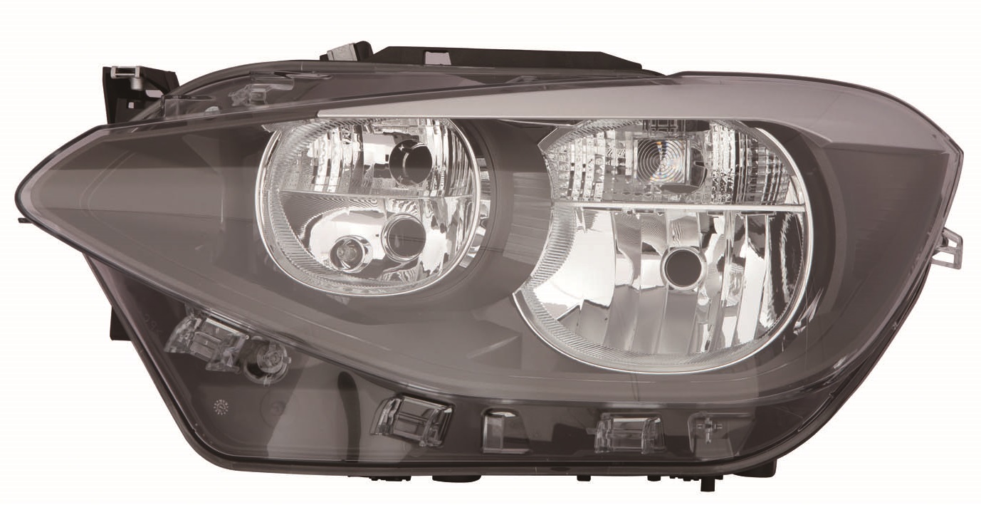 FARO DERECHO ELECTRICO NEGRO H7/H7