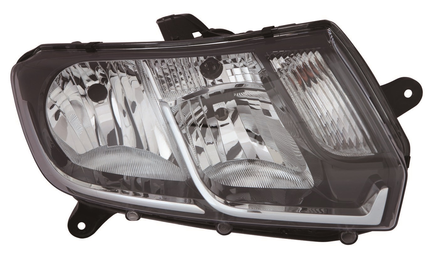 FARO DERECHO INTERIOR NEGRO H7/H1