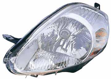 FARO DERECHO CON REGULACION ELECTRICA INTERIOR CROMADO