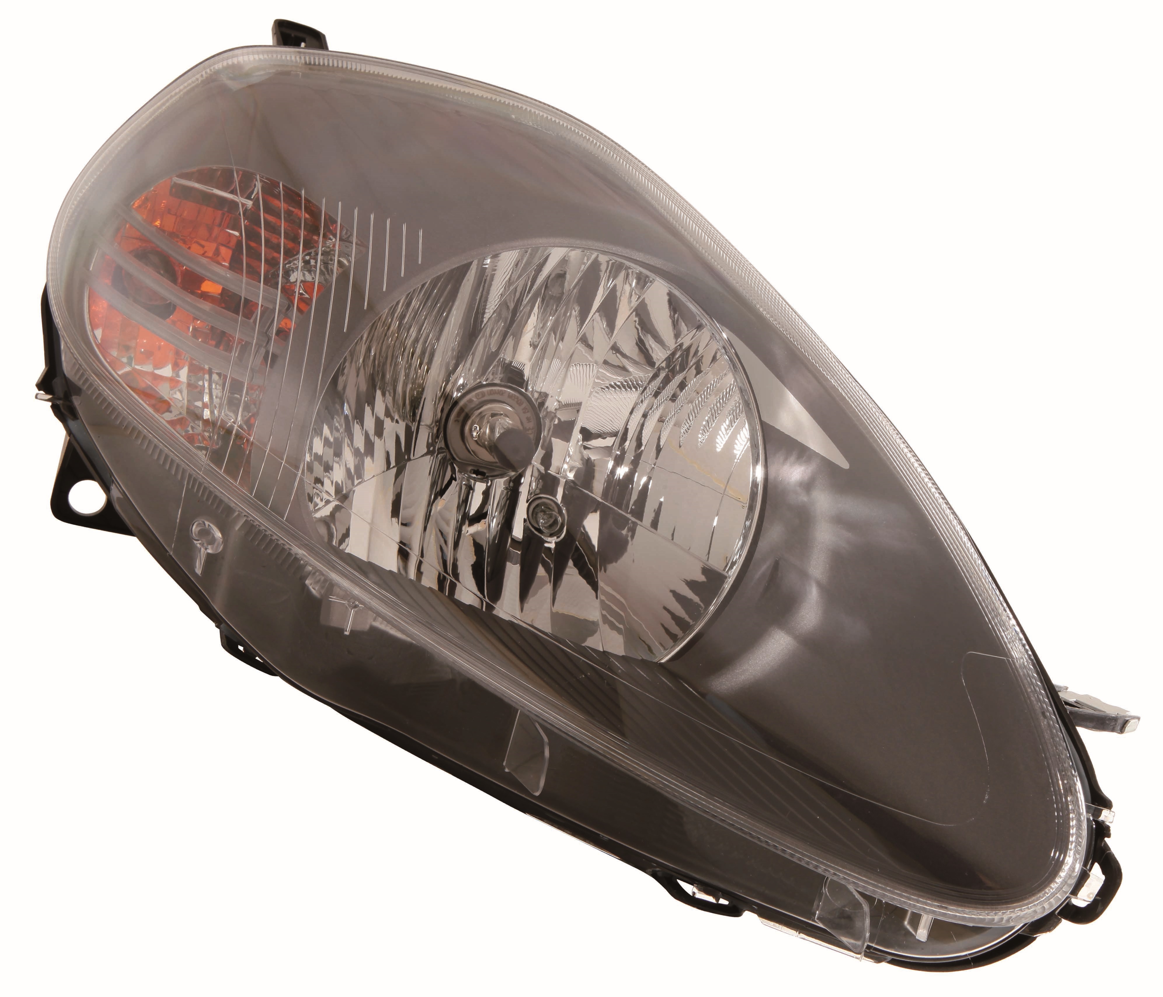 FARO DERECHO CON REGULACION ELECTRICA INTERIOR NEGRO