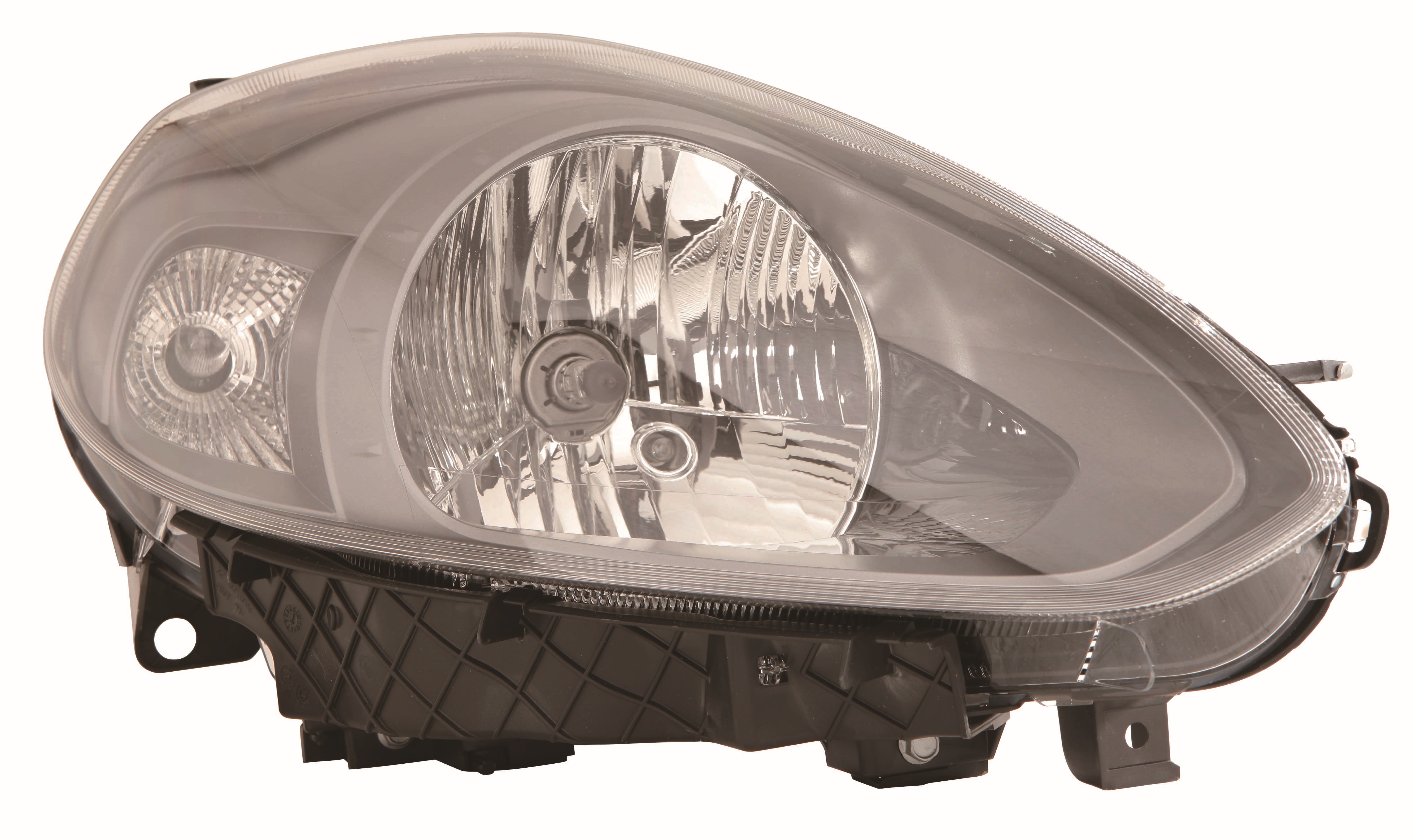 FARO DERECHO CON REGULACION ELECTRICA CON MOTOR (INTERIOR NEGRO)