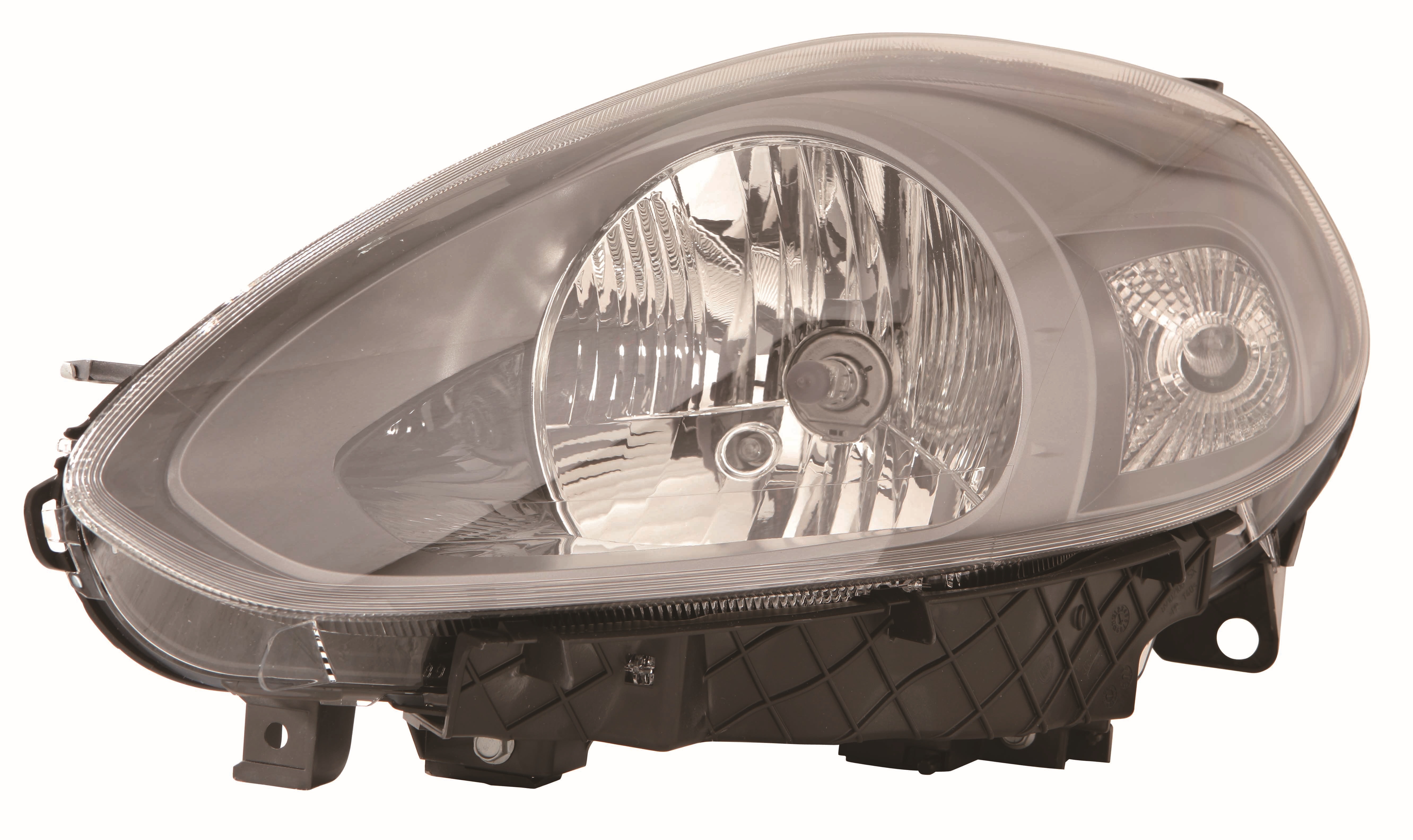 FARO IZQUIERDO CON REGULACION ELECTRICA CON MOTOR (INTERIOR NEGRO)