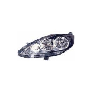 FARO H7+H1 IZQUIERDO CON REGULACION ELECTRICA (INTERIOR NEGRO)
