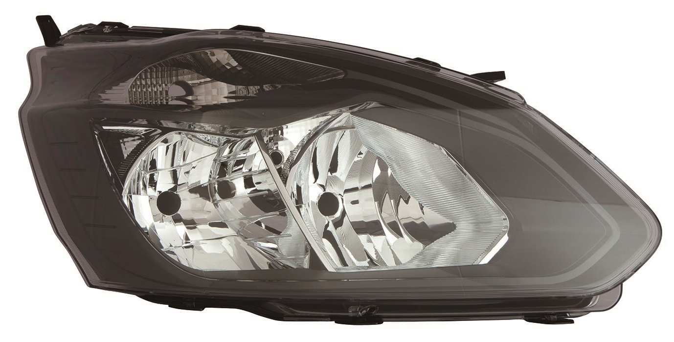 FARO DERECHO C/MOTOR INT/NEGRO H7/H15 