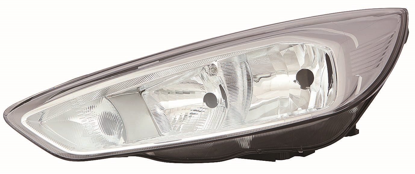 FARO IZQUIERDO ELECTRICO C/MOTOR INTERIOR NEGRO (H7+H15)
