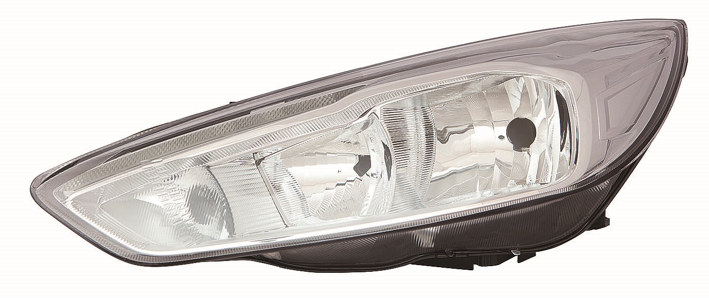 FARO IZQUIERDO C/MOTOR INTERIOR CROMADO H7/H1 LED