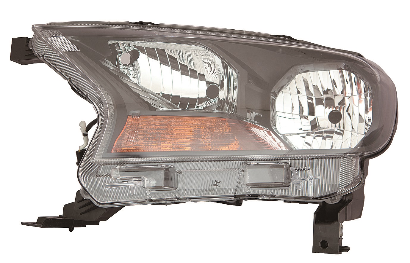 FARO IZQUIERDA MANUAL/ELECT INT/NEGRO H7/H15