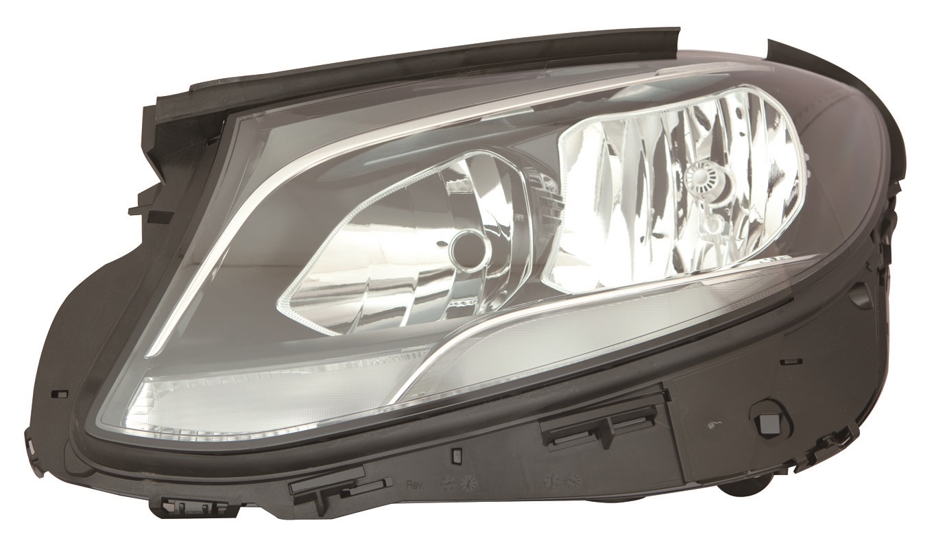 FARO IZQUIERDO ELECT C/MOTOR INT/NEGRO H7/H7/LED