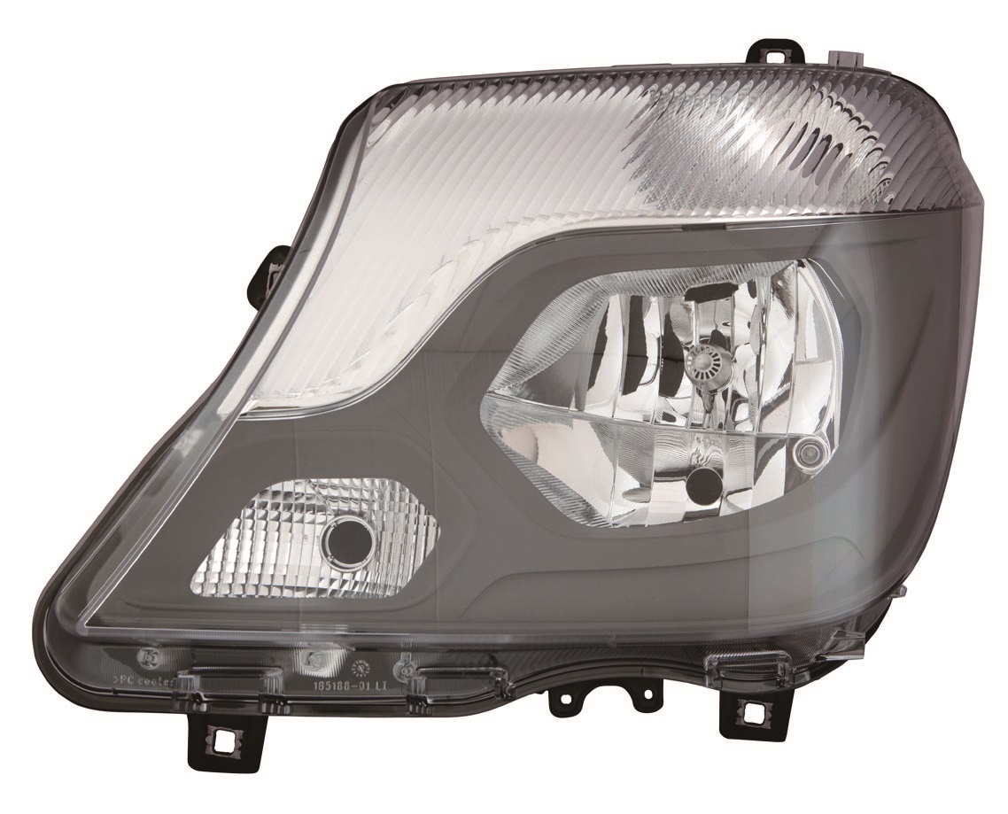 FARO IZQUIERDO ELECTRICO C/MOTOR (H7/H7)