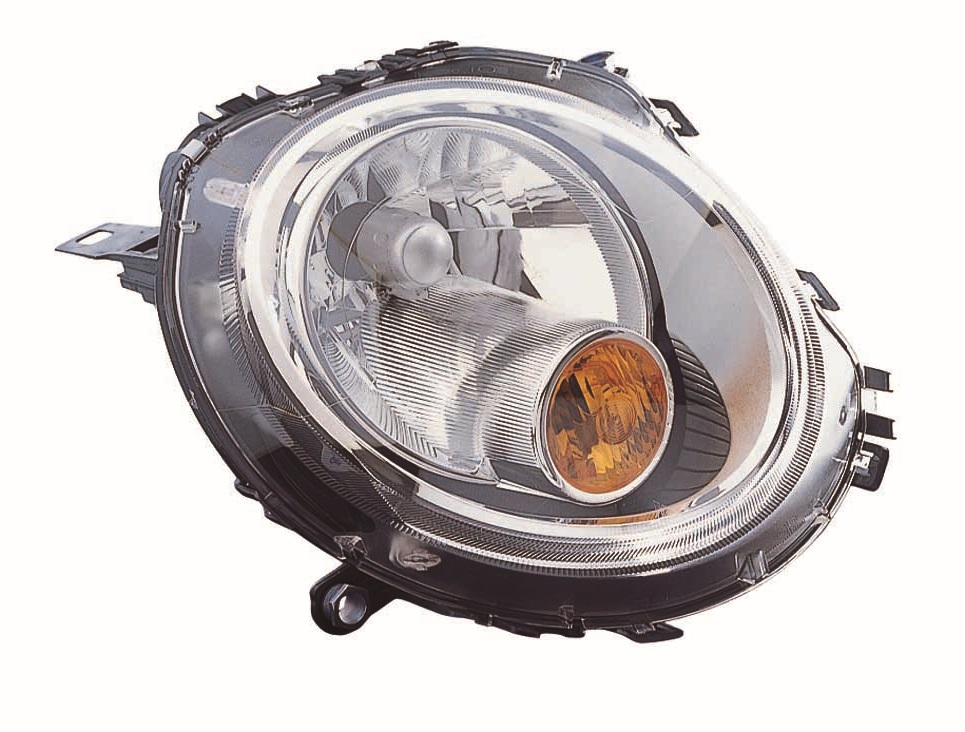 FARO DERECHO ELECTRICO CON MOTOR PILOTO AMBAR