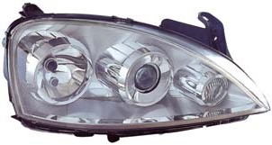 FARO DERECHO CON REGULACION ELECTRICA CON LUPA