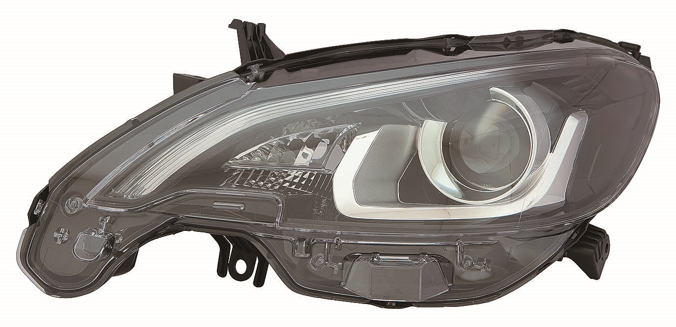 FARO IZQUIERDO ELECTRICO NEGRO (HIR2 LED)
