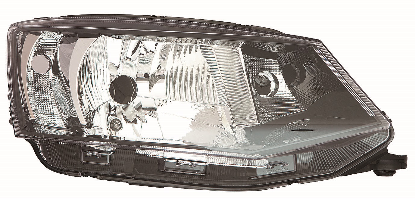 FARO DERECHO ELECTRICO C/MOTOR INTERIOR NEGRO (H4)