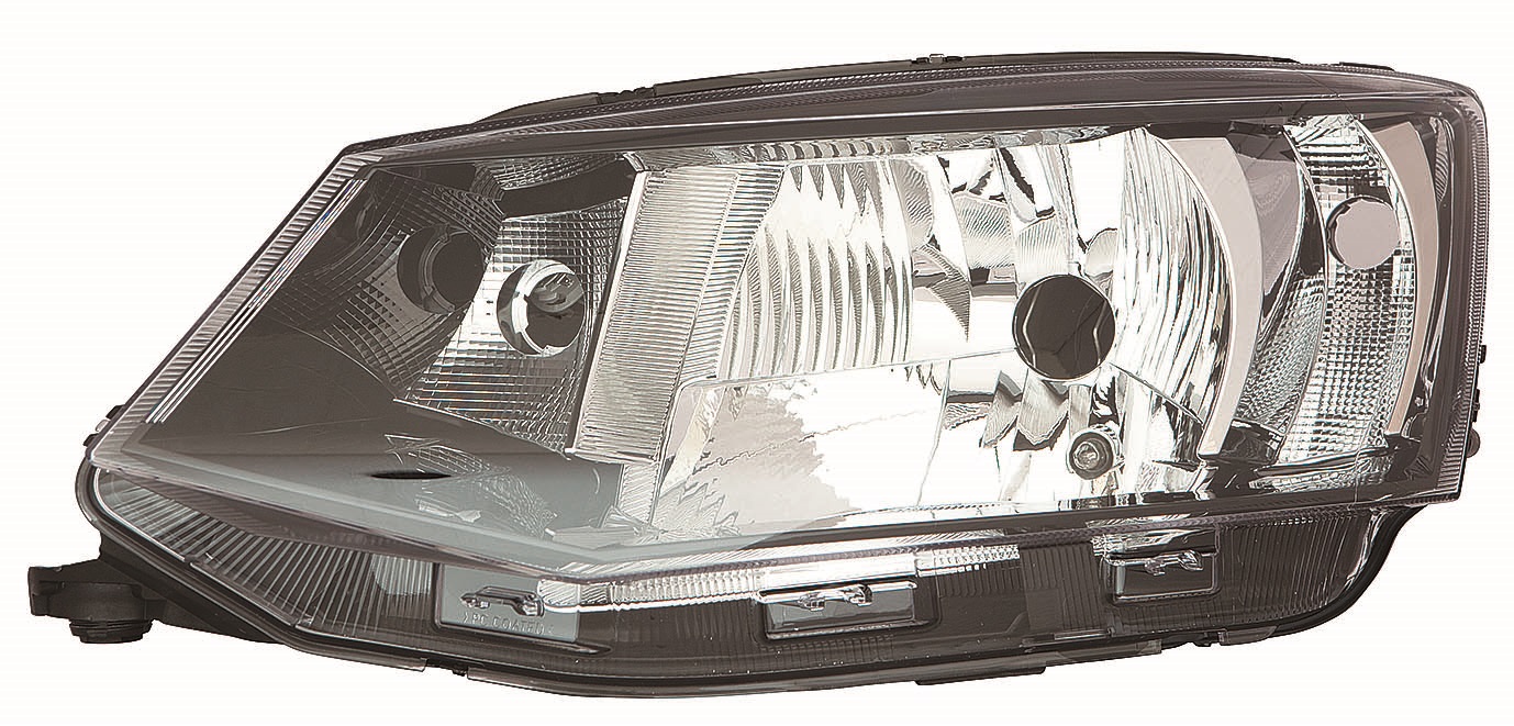 FARO IZQUIERDO ELECTRICO C/MOTOR INTERIOR NEGRO (H4)