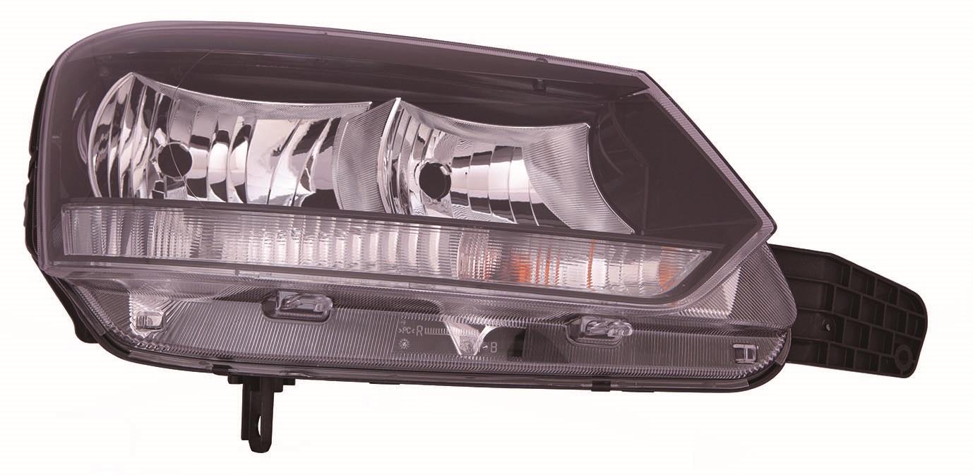 FARO DERECHO ELECTRICO C/MOTOR (H7/H7)