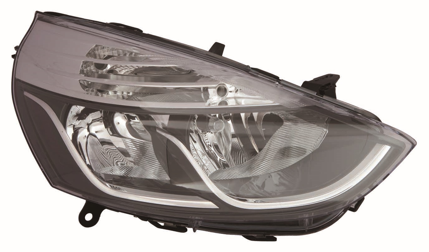 FARO DERECHO ELECTRICO INTERIOR CROMADO H7/H1