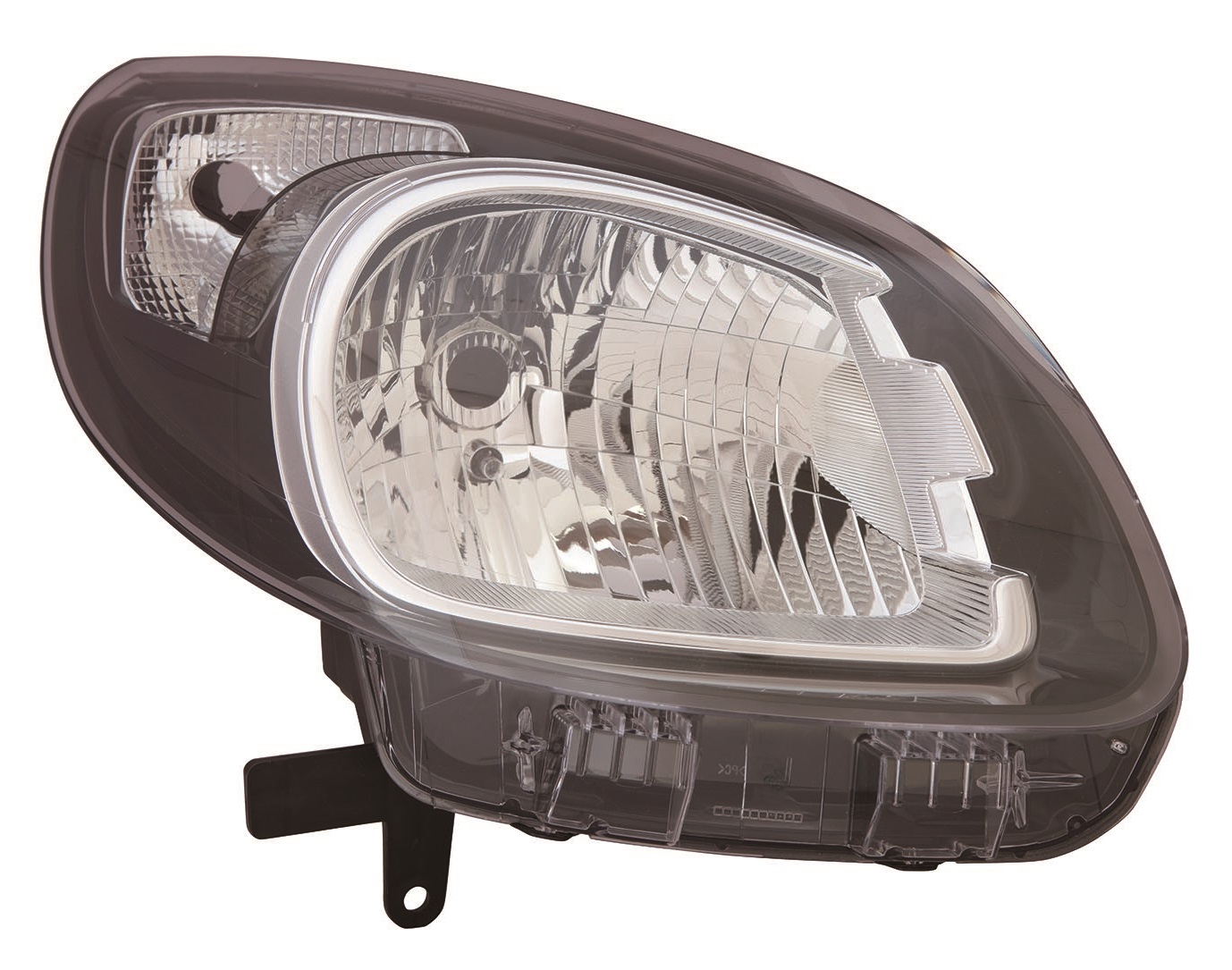 FARO DERECHO ELECTRICO INTERIOR NEGRO