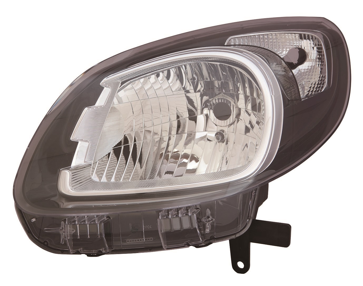 FARO IZQUIERDO ELECTRICO INTERIOR NEGRO
