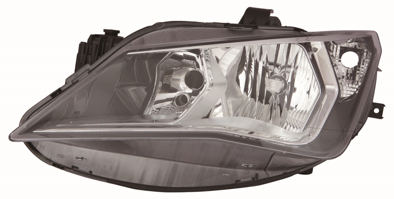 FARO IZQUIERDO ELECTRICO INTERIOR CROMADO DOBLE H7/H7