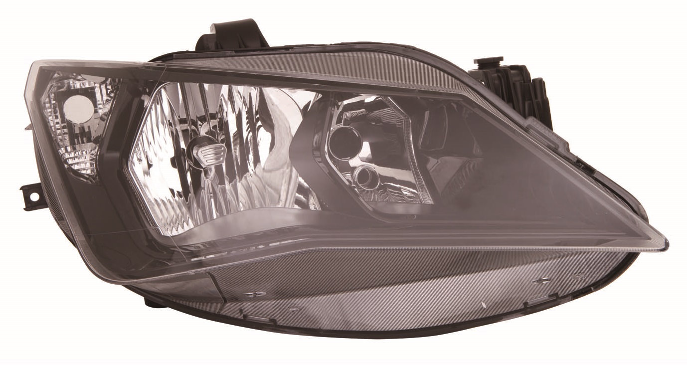 FARO DERECHO ELECTRICO INTERIOR NEGRO H7/H7 SPORT