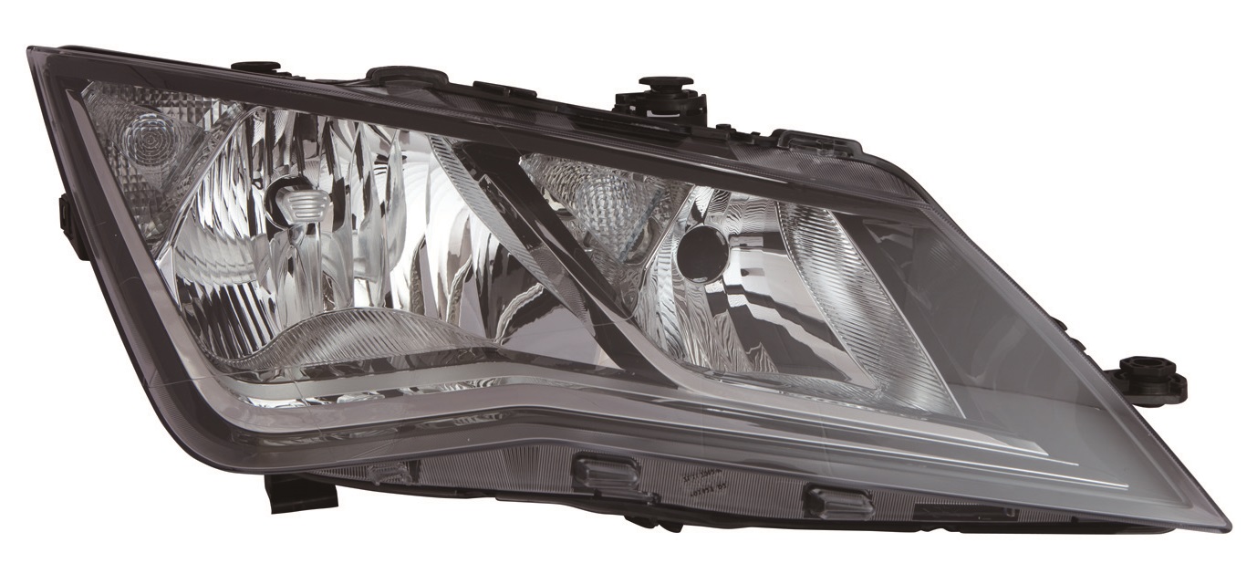 FARO DERECHO C/MOTOR INTERIOR NEGRO (H7/H7)