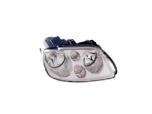 FARO H7+H7 DERECHO CON REGULACION ELECTRICA  SIN MOTOR (INTERIOR CROMADO)
