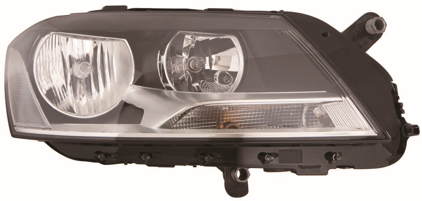 FARO DERECHO CON REGULACION ELECTRICA  CON MOTOR (INTERIOR NEGRO)