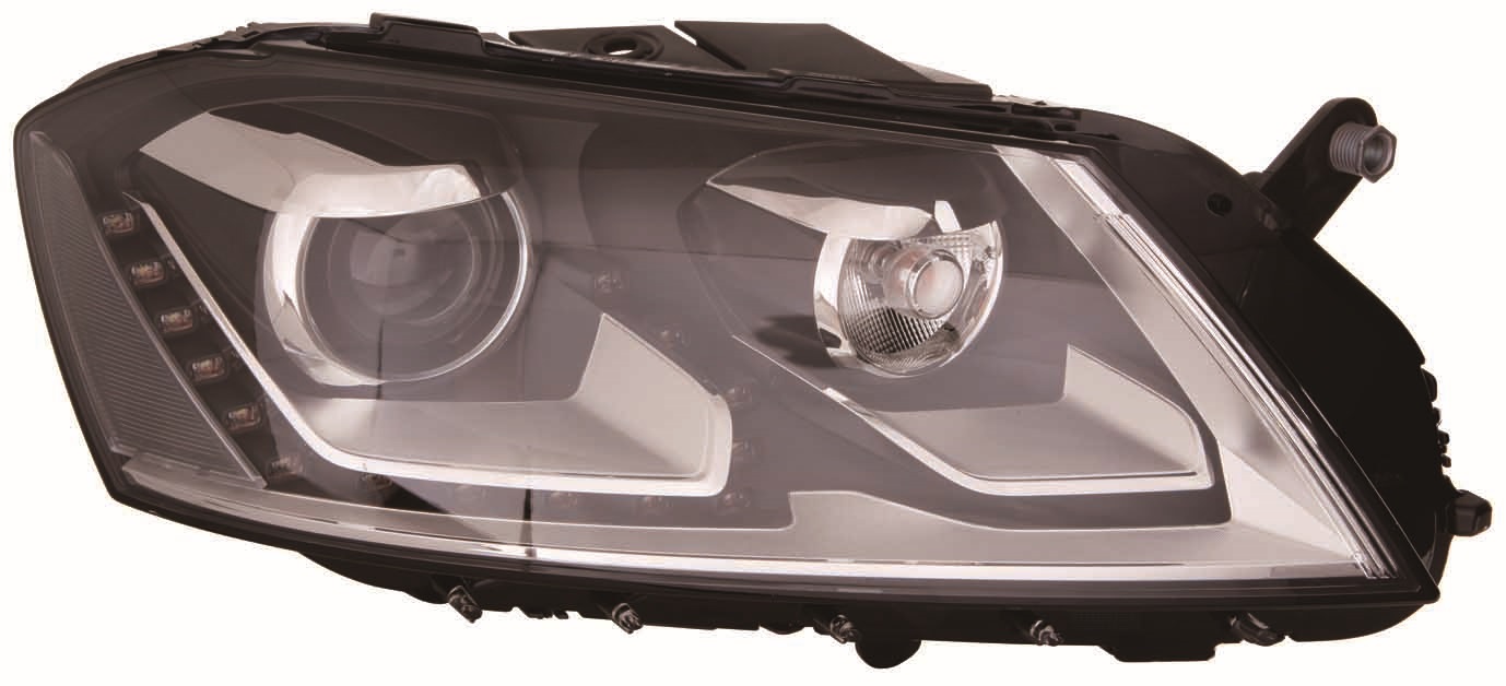 FARO DERECHA ELEC C/MOTOR (INT NEGRO) D3S/LED