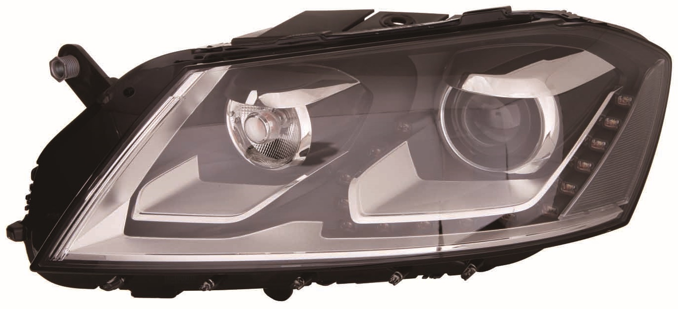 FARO IZQUIERDA ELECT C/MOTOR (INT NEGRO) D3S/LED