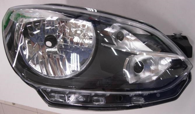 FARO H4 DERECHO CON REGULACION ELECTRICA INTERIOR NEGRO