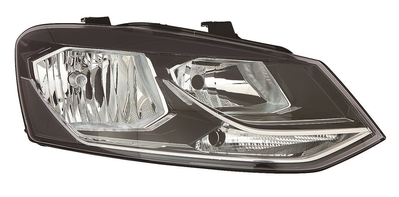 FARO DERECHO ELECTRICO C/MOTOR (H7/H7)