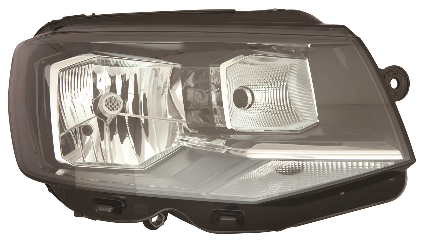 FARO DERECHO C/MOTOR INT/NEGRO H4 