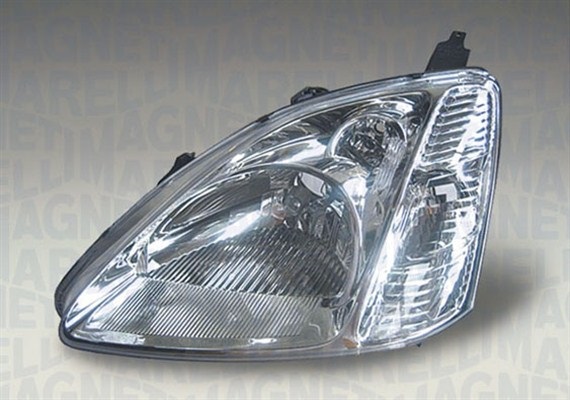 FARO CON REGULACION ELECTRICA ARO CROMADO H4 IZQUIERDO