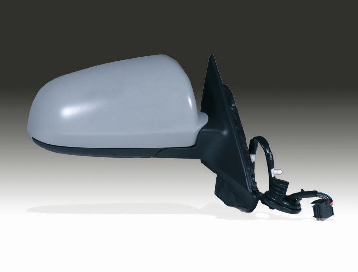 RETROVISOR DERECHO ELECTRICO TERMICO IMPRIMADO CONVEXO AZUL 3PUERTAS