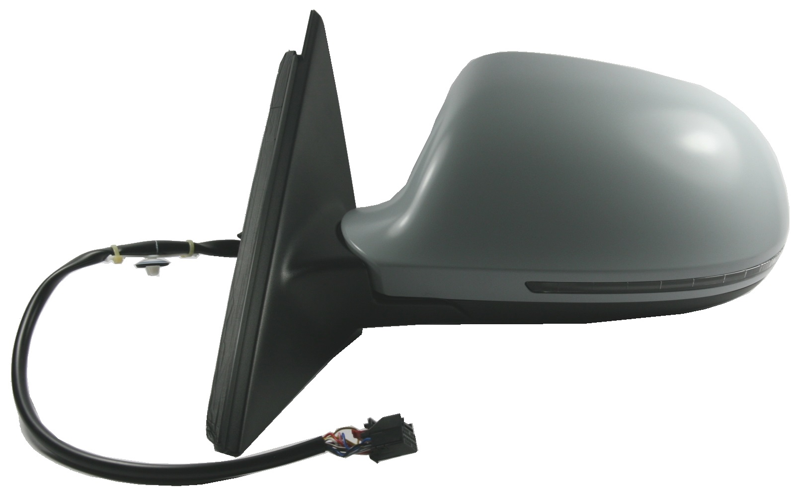 RETROVISOR IZQUIERDO ELECTRICO TERMICO IMPRIMADO PILOTO REBATIBLE MEMORIA 14PINS