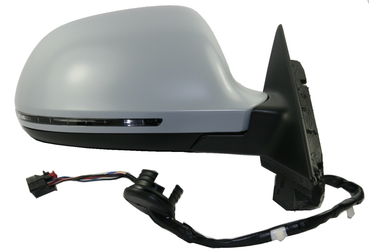 RETROVISOR DERECHO ELECTRICO TERMICO IMPRIMADO PILOTO REBATIBLE 10PINS (3PUERTAS)