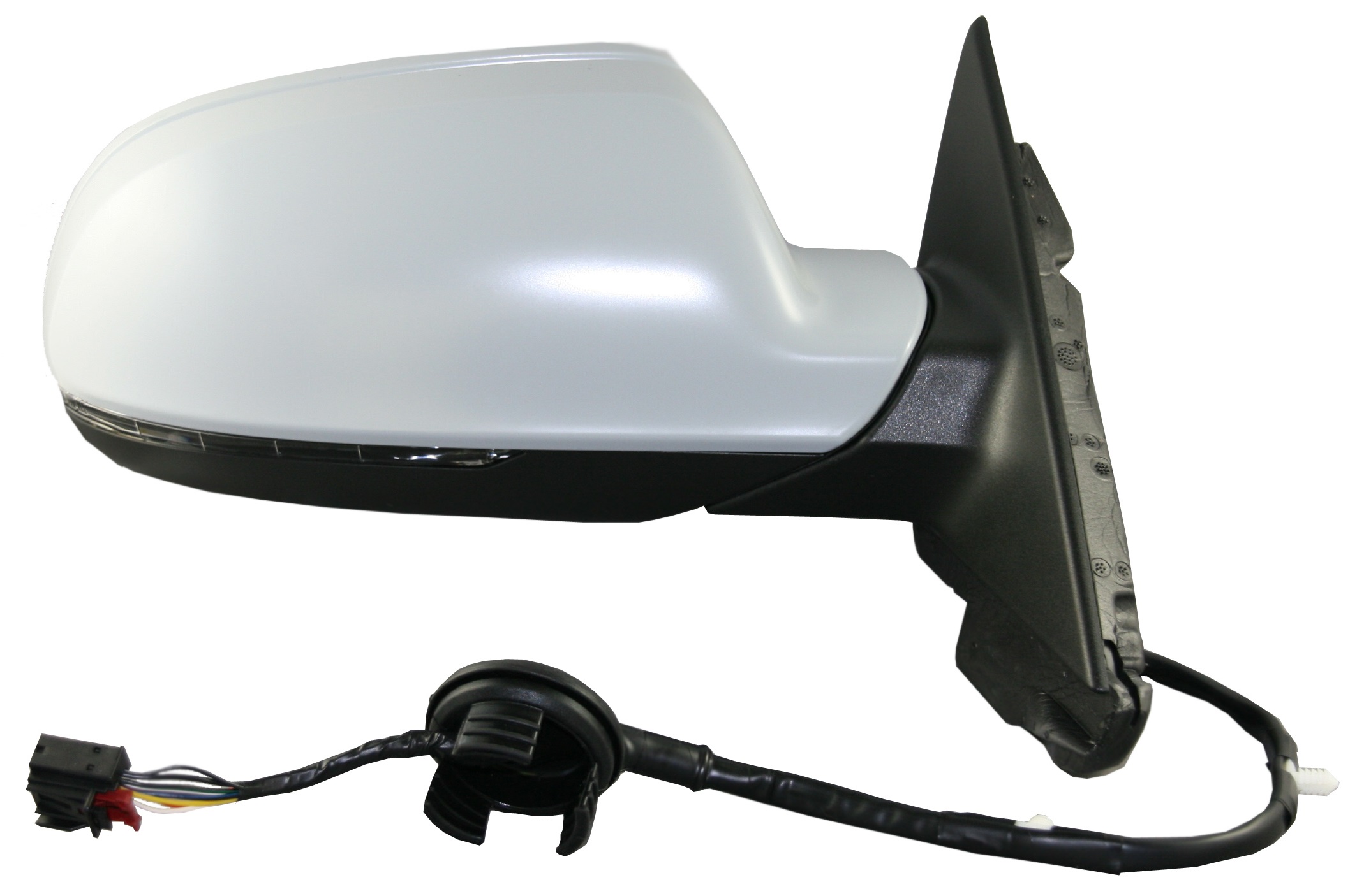 RETROVISOR DERECHO ELECTRICO TERMICO IMPRIMADO PILOTO CONVEXO 8PIN 5PUERTAS