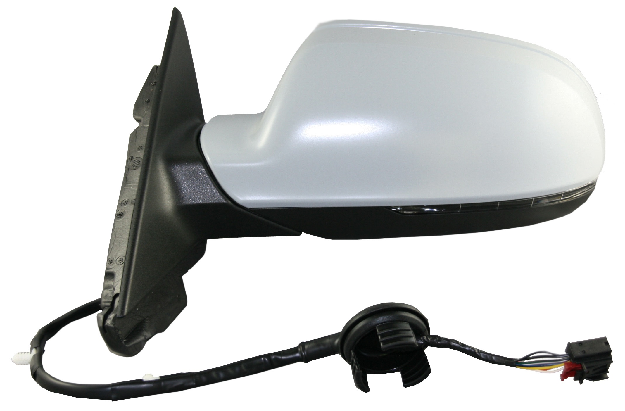 RETROVISOR IZQUIERDO ELECTRICO TERMICO IMPRIMADO PILOTO ASFERICO REBATIBLE 10PIN 5PUERTAS
