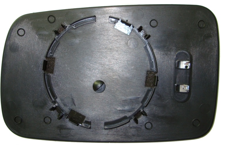 CRISTAL RETROVISOR DERECHA TERMICO ASFERICO AZUL