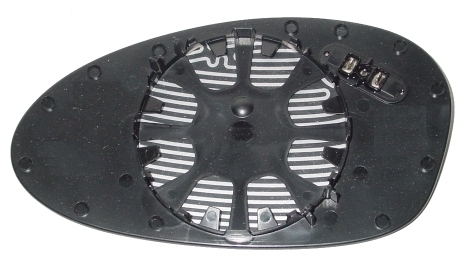 CRISTAL RETROVISOR DERECHO TERMICO ASFERICO AZUL