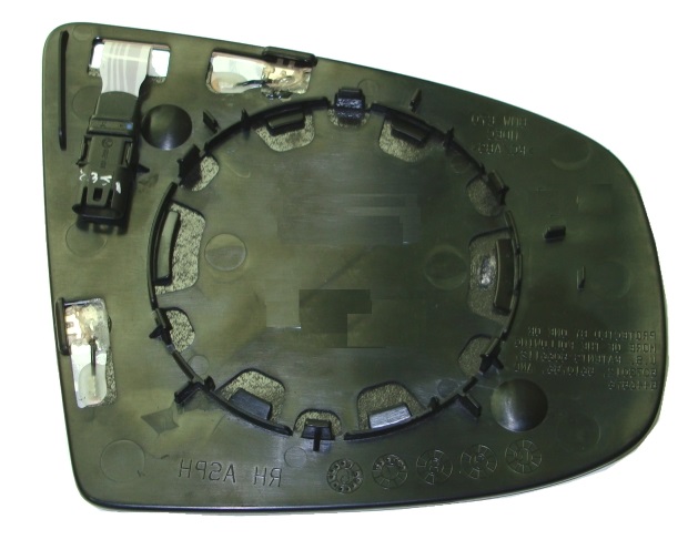 CRISTAL RETROVISOR IZQUIERDO TERMICO  ASFERICO AZUL