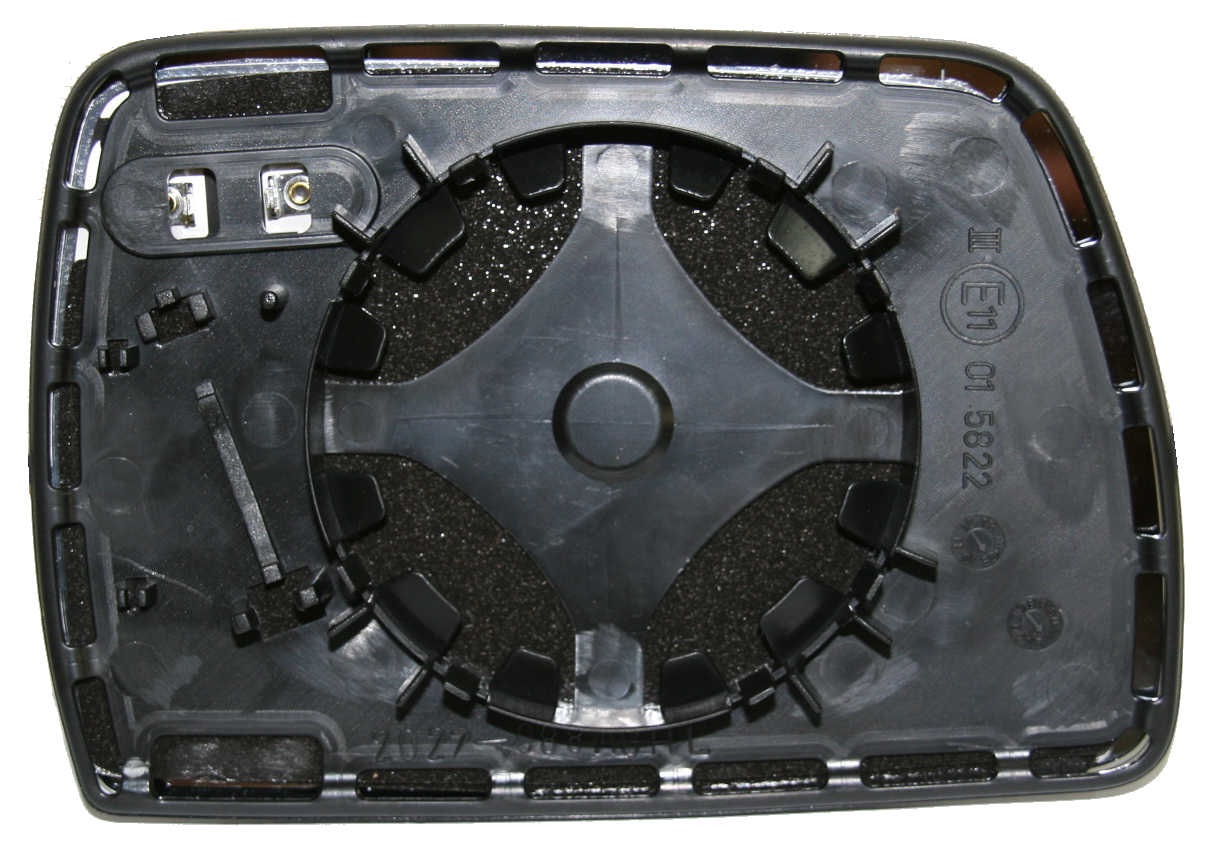 CRISTAL RETROVISOR IZQUIERDO TERMICO ASFERICO 2PINS