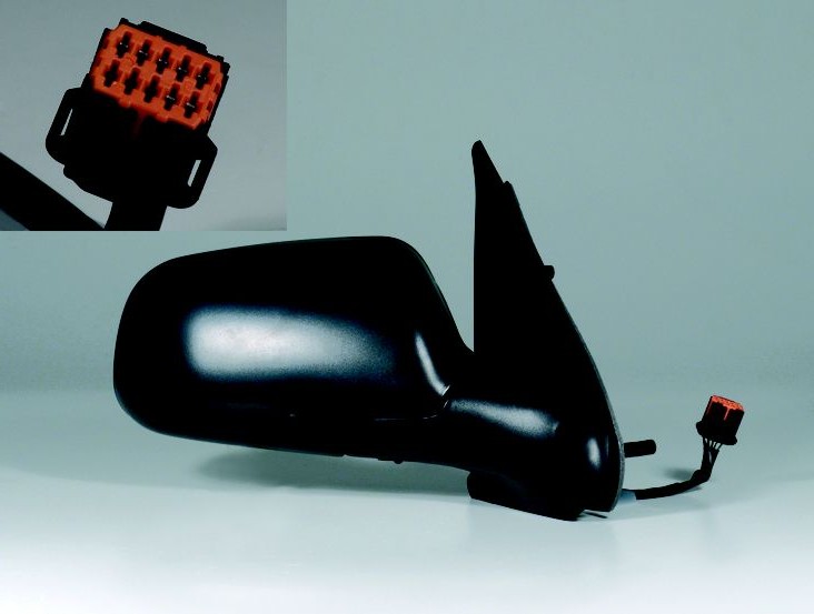 RETROVISOR DERECHO ELECTRICO TERMICO AZUL
