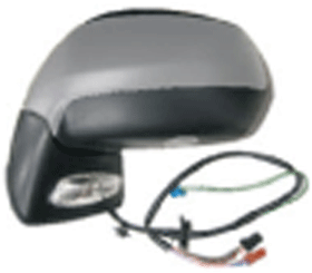 RETROVISOR IZQUIERDO ELECTRICO TERMICO CONVEXO  PILOTO IMPRIMADO