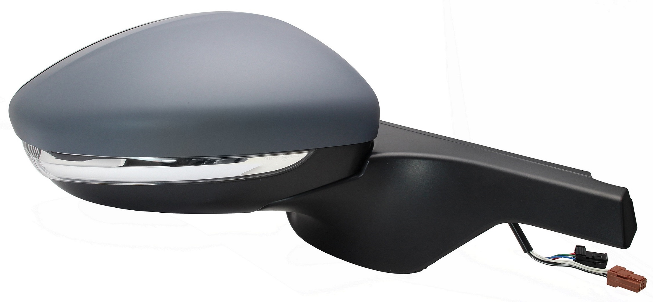 RETROVISOR DERECHO ELECT TERM IMPRIMADO C/PISCA C/SENS 9PINS 