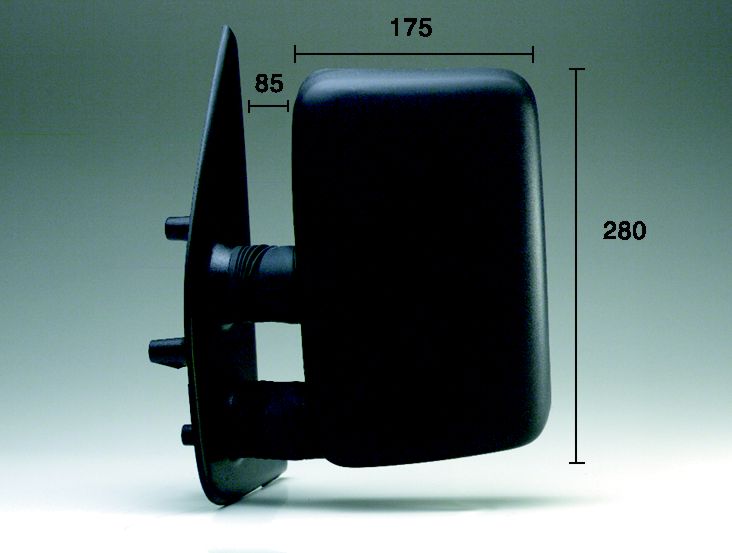 RETROVISOR IZQUIERDO BRAZO CORTO